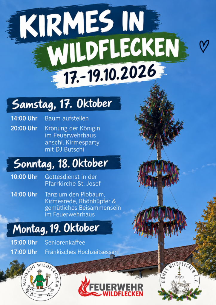 Kirmes in Wildflecken 17.10.-19.10.2026