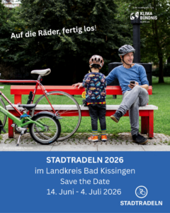 Stadtradeln 2026 - Save the Date-Plakat